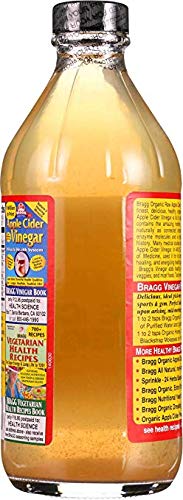 Bragg Organic Apple Cider Vinegar, 16 Fl Oz, Pack of 2