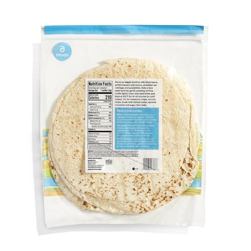 365 by Whole Foods Market, Tortillas, Flour - Burrito Size (6 Tortillas), 16 Ounce