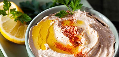 Tarazi Natural Tahini 2 Pound Glass Jar Non-Gmo Gluten-Free No-Preservatives Vegan Kosher Porduct Of California
