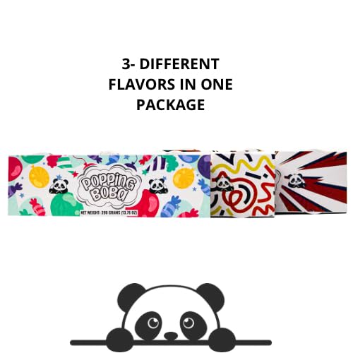 Popping Boba 3-Party Flavors Kit Dragon Fruit, Peach, Kiwi | Bursting Boba, Popping Pearls | 1 Pack 390 Grams Panda Products (Dr