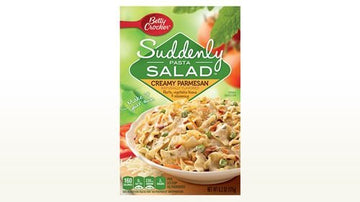 Betty Crocker, Suddenly Salad, Pasta Creamy Parmesan, 6.2oz Box (Pack of 4)
