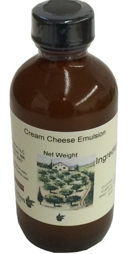 OLIVENATION Cream Cheese Emulsion Baking Flavor, Water Soluble, 4 Fl Oz, Gluten Free