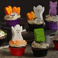 Halloween Peeps - Ghosts, Skulls, Monsters & Pumpkins - Gift Bundle Of 4, 3Oz. 6Ct Boxes (One Each) By Lyzas Sweets &
