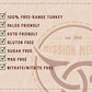Mission Meats Turkey Sticks, 100% Free Range Turkey Jerky, Zero Sugar, Delicious Healthy Snacks, 9g Protein, Individually Wrappe