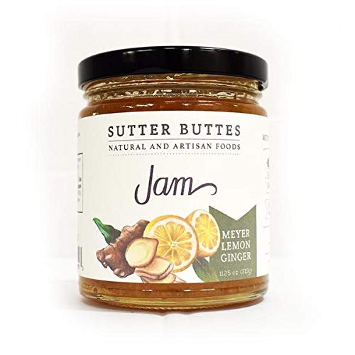 SUTTER BUTTES MEYER LEMON GINGER JAM 11.25 OZ.
