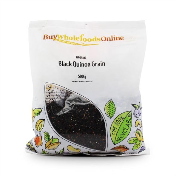 Buy Whole Foods Organic Quinoa Grain (Black) (500g)