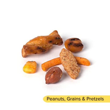 malt-inspired NUTS Original Bar Mix - Pretzels, Cheese Stix, Sesame Stix - 12 Pack, 1.9oz Each