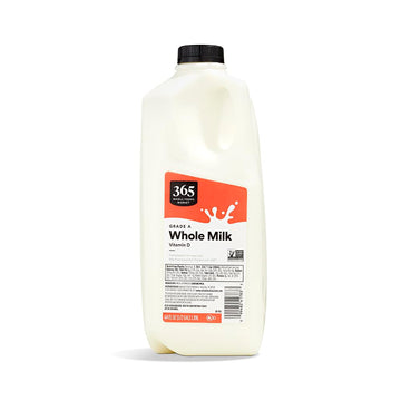 365 by Whole Foods Market, Whole Milk, Half Gallon