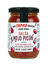 The Tapas Sauces Mojo Picon (Pepper and Tomato Mild Hot Sauce) 6.35 oz. Glass Jar (Pack of 1)