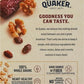 Quaker Instant Oatmeal, Raisin Date & Walnut, 8 Packets