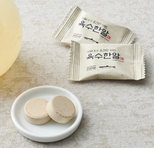 HAETONGRYEONG Freeze-Dried Deep Taste Coin Stock, 100g (4g x 25pcs), Korean Soup Base, Rich Flavor