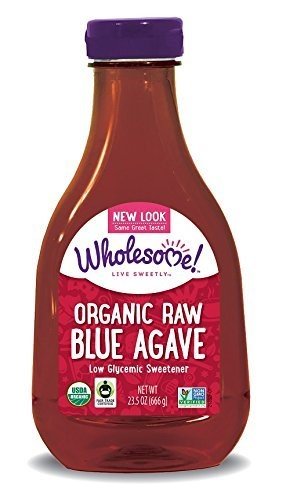 WHOLESOME SWEETENERS AGAVE BLUE RAW ORG, 23.5 OZ, PK- 6