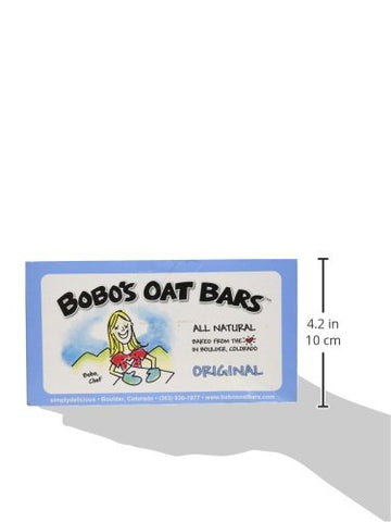 Bobo 'S Oat Bars All Natural, Original, 3-Ounce Packages (Pack Of 12)
