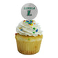 Loyola University Maryland Secondary Logo Cupcake Picks Toppers Decoration Set Of 6