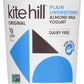 Kite Hill Plain Unsweetened Almond Milk Yogurt, 32 Ounces, Dairy Free, Live and Active Cultures, Gluten Free, Non-GMO, Vegan