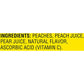 Del Monte Canned Peaches in 100% Juice, 15 oz Cans, Pack of 4, Yellow