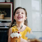 AHAORAY Air  Cake Topper - Gold Glitter Eco-Friendly Cardboard Decoration for Birthday Parties and Photo Booths