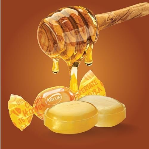 LYZAS SWEETS &   Honey Filled Hard Candy - 6 LB Bulk Bag, Large Size (9 x 13 x 2.87 inches)