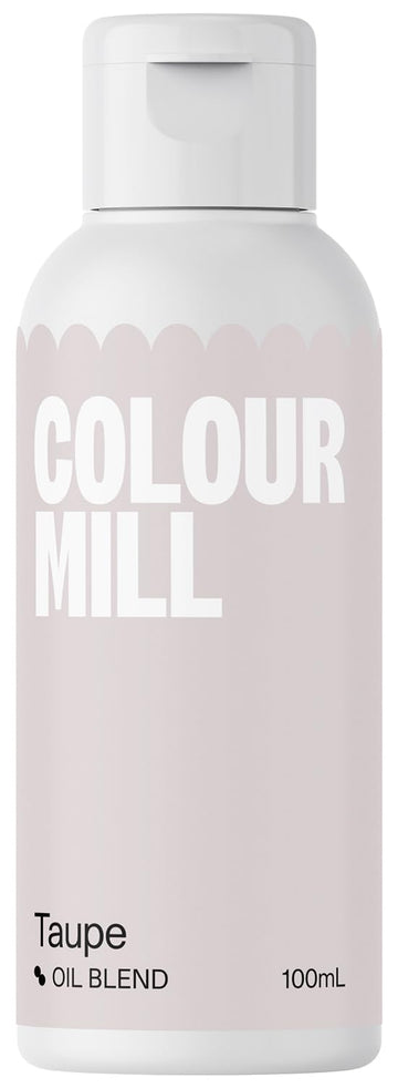 Colour Mill Oil-Based Food Coloring, 100 Milliliters (Taupe)