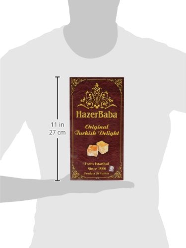Hazerbaba Turkish Delight Plain - 1Lb