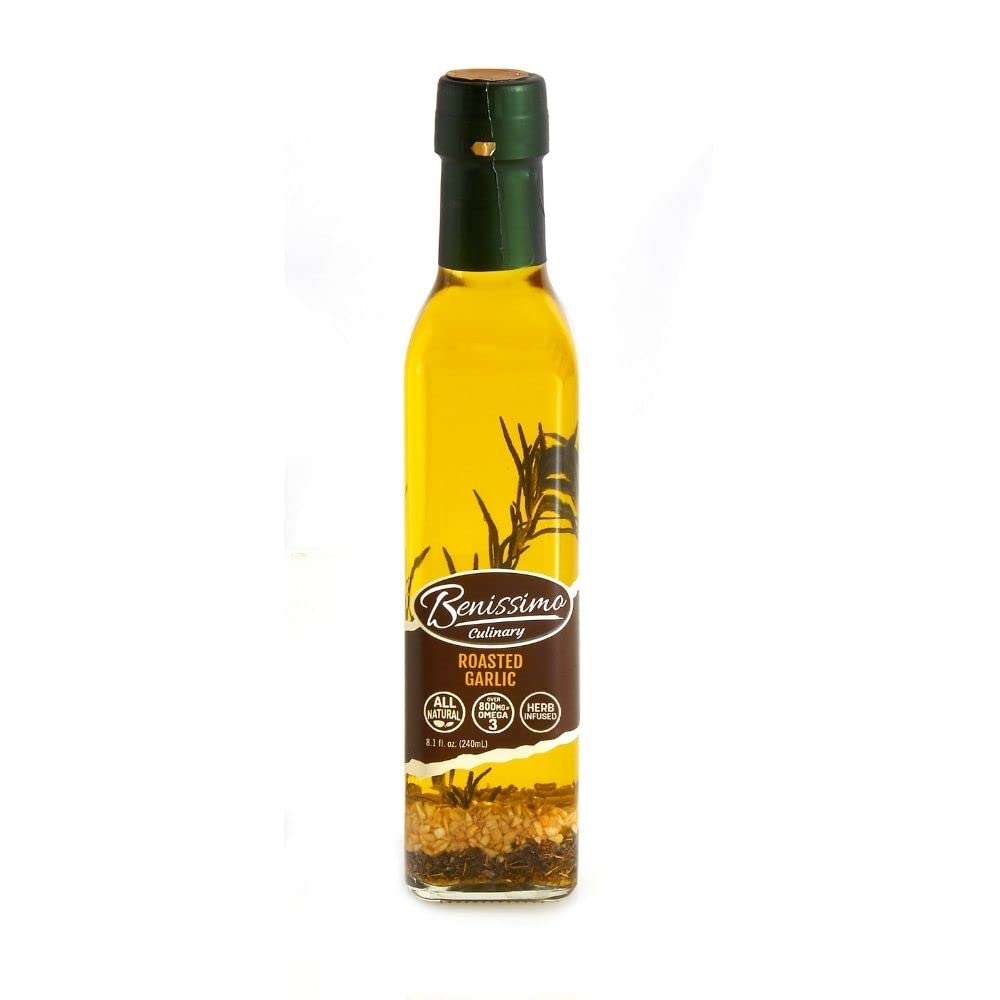 Benissimo Oil Roasted Garlic, 8.1 Ounces