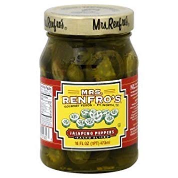 MRS RENFRO PEPPER JALAPENO SLCD, 16 OZ12