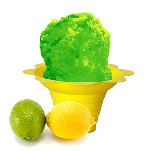 Hypothermias Lemon Lime Ready To Use Gallon (128 Fl. Oz) Hawaiian Snow Cone Flavors Syrup - Shaved Ice, 100% Pure Cane Sugar