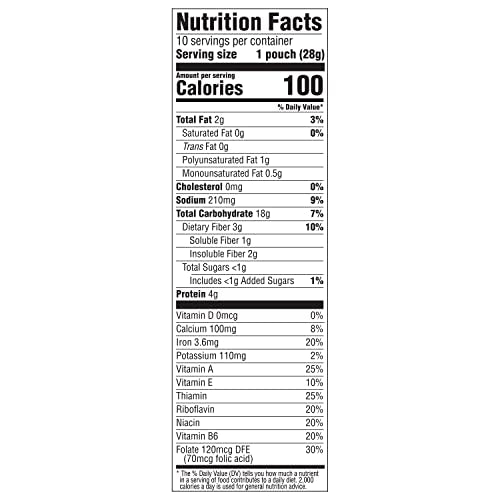 Better Oats 100 Calorie Maple and Brown Sugar Oatmeal Packets  100 Calorie Oatmeal Pouches  90 Second Instant Oatmeal with Flax Seeds and Rolled Oats  Pack of 10  9.8 OZ Pack