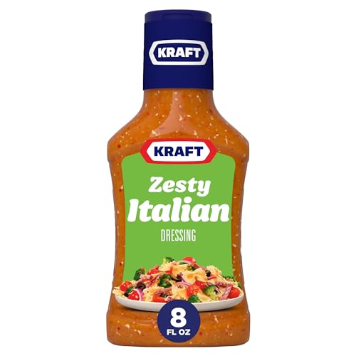 Kraft Zesty Italian Salad Dressing (8 Fl Oz Bottle)