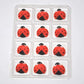 Oasis Supply Sugar Decorations, Lady-Bugs Sugar Decorations, 24 Count