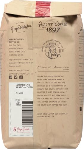 Papanicholas Coffee Ground Coffee, Breakfast Blend, 12 Ounce