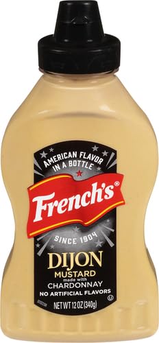 Frenchs Dijon Mustard Squeeze Bottle, g -flavored Mustard, 12 oz, Pack of 1