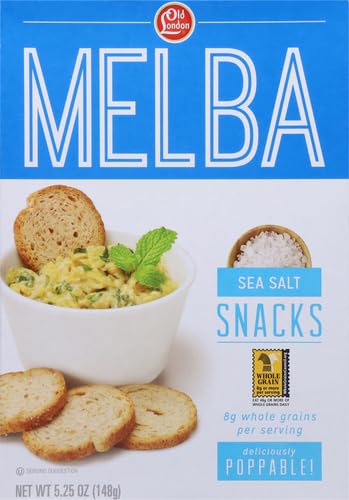 Old London - Melba Snacks - Sea Salt - Case of 12 - 5.25 oz.(D0102HP6IQ7.)