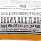 Bob'S Red Mill Bulk Rice Flour, Brown, 25 Pound
