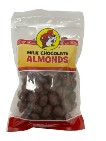 Buc-ee's Jordan Almonds, Milk & Dark Chocolate Almonds, Sugar Free Chocolate Choices-Non-GMO, Protein-Packed Healthy Sweets-On t