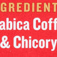 French Market Coffee, Coffee & Chicory, Dark Roast Ground Coffee, 12-Ounce Metal Can