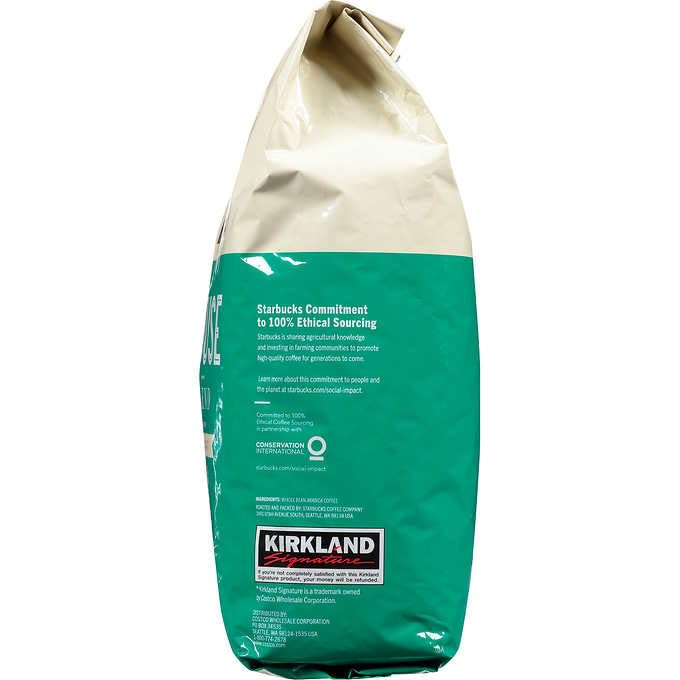 Signature'S Kirkland Starbucks Bean Coffee, Medium Roast House Blend, 32 Ounce