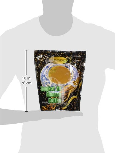 Gold Choice Instant Tongkat Ali Ginseng Coffee, 0.7 Ounce (Pack Of 20) (Synchkg034964)