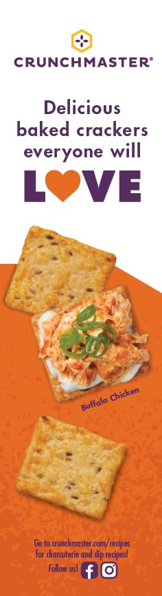 Crunchmaster Gluten-Free Multi-Grain Pimento Cheese Crackers, 3.54 oz. Bag in Box (Pack of 6)