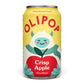 OLIPOP Prebiotic Soda Pop  Crisp Apple  Pantry Pack Packed with Prebiotics  Fiber  and Botanicals  Gluten Free  Vegan  GMO Free  12oz (12-Cans)