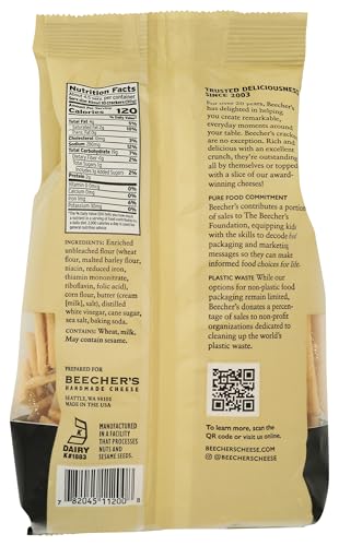 Beechers Crackers, Original, 5 oz