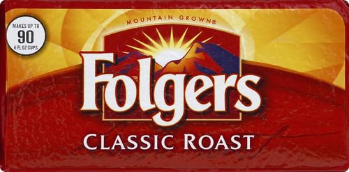 Folgers Classic Roast Coffee, Medium Roast Ground Coffee, 11.3 Ounces