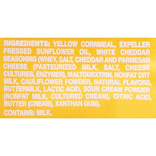 Sensible Portions Garden Veggie White Cheddar Flavored Baked Corn Puffs, 3 oz (Pack of 6)