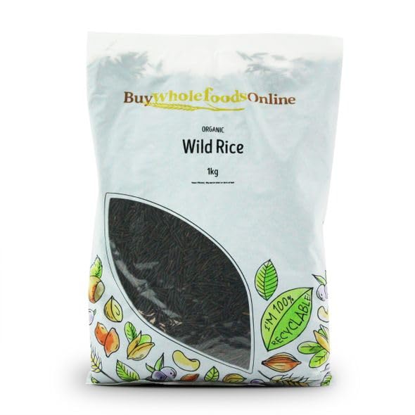 Buy Whole Foods Organic Wild Rice (1kg)
