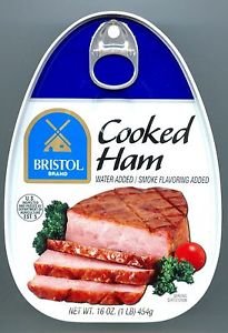 Bristol Ham Cooked Canned 16 Oz