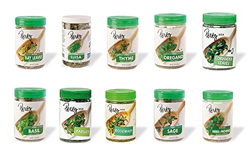 Pereg Dry Thyme Leaves - 1.40 Oz - Dried Thyme Herb Seasoning - Bulk Spices & Herbs - Adds Aromatic Flavor - Natural, Non-Gmo, N