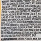 Peanut Butter Lovers Gold Trail Mix Bag: Peanuts, Raisins, Milk Chocolate Candies, Chocolate Chips, and Creamy Peanut Drops, Em