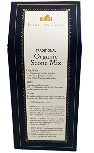 Garvey'S Downton Abbey Best Of British Traditional Organic Scone Mix, 9 Ounce (Pack Of 1)