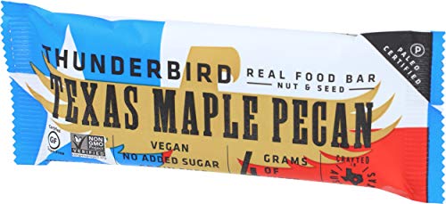 Thunderbird Energetica, Texas Maple Pecan Bar, 1.7 Oz