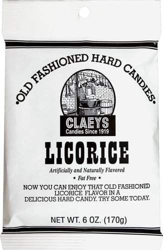 Claey'S Licorice Drops - 6 Oz (12 Pack)